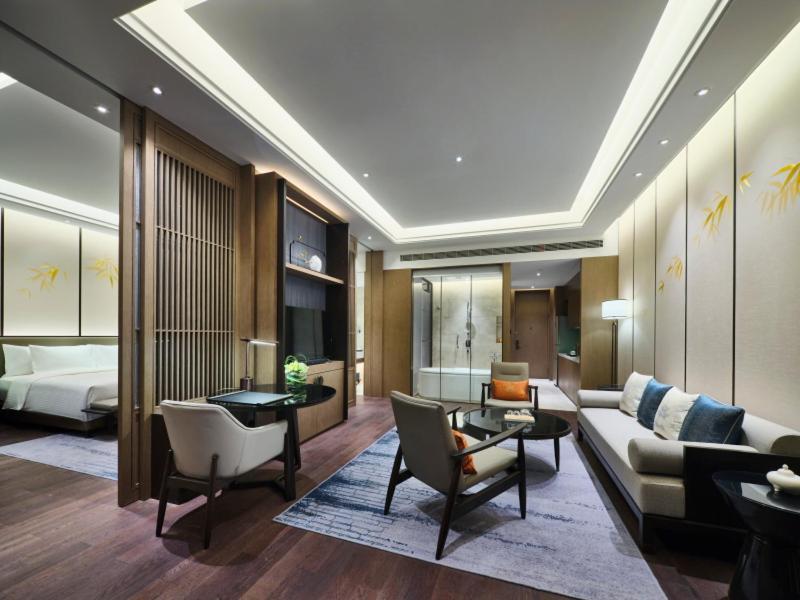 Wanda Realm Wuxi Hotel Exterior foto