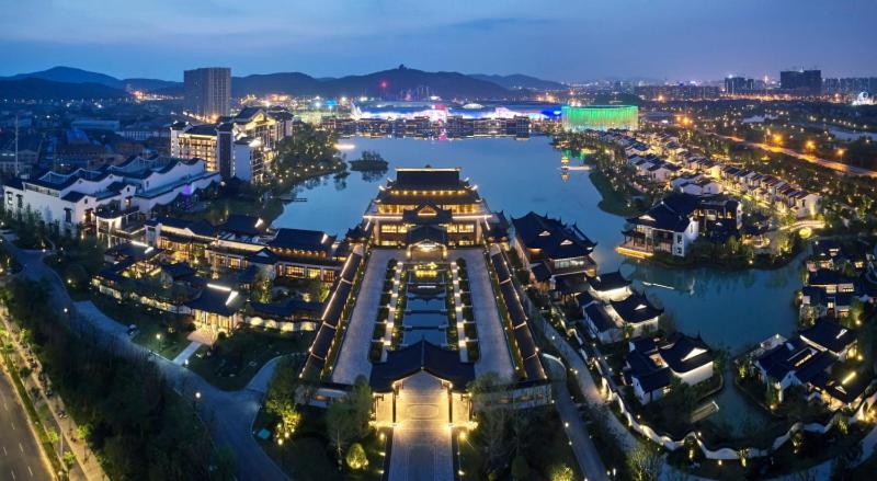 Wanda Realm Wuxi Hotel Exterior foto