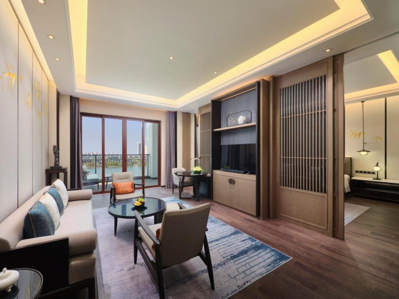 Wanda Realm Wuxi Hotel Exterior foto