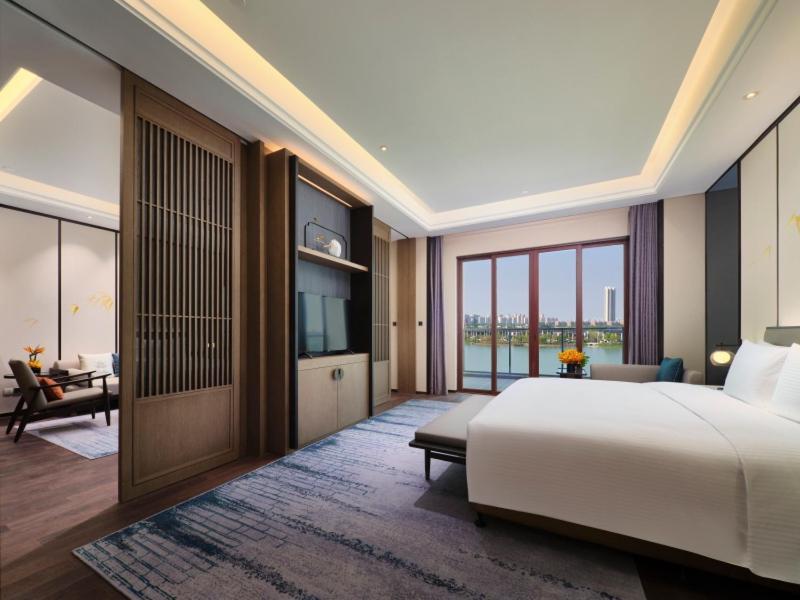 Wanda Realm Wuxi Hotel Exterior foto