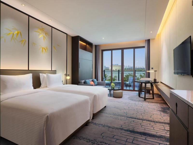 Wanda Realm Wuxi Hotel Exterior foto