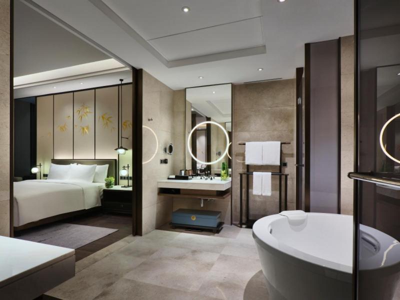 Wanda Realm Wuxi Hotel Exterior foto