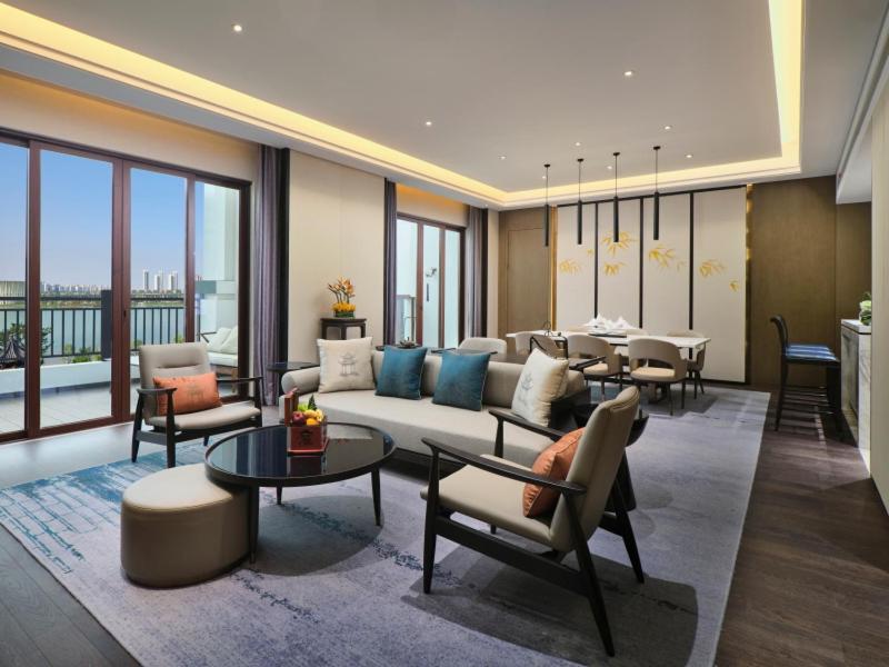 Wanda Realm Wuxi Hotel Exterior foto