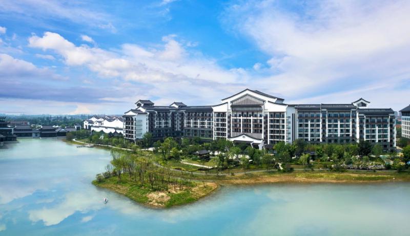 Wanda Realm Wuxi Hotel Exterior foto