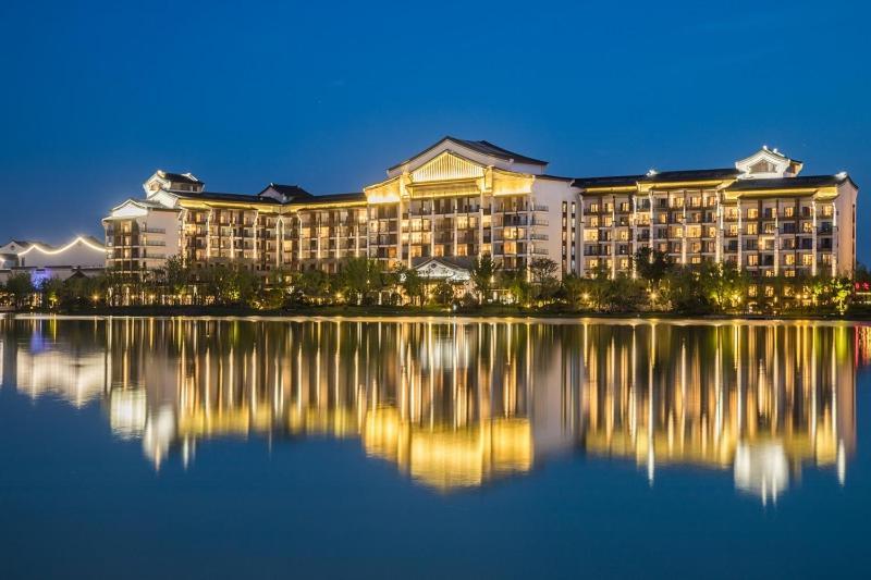 Wanda Realm Wuxi Hotel Exterior foto