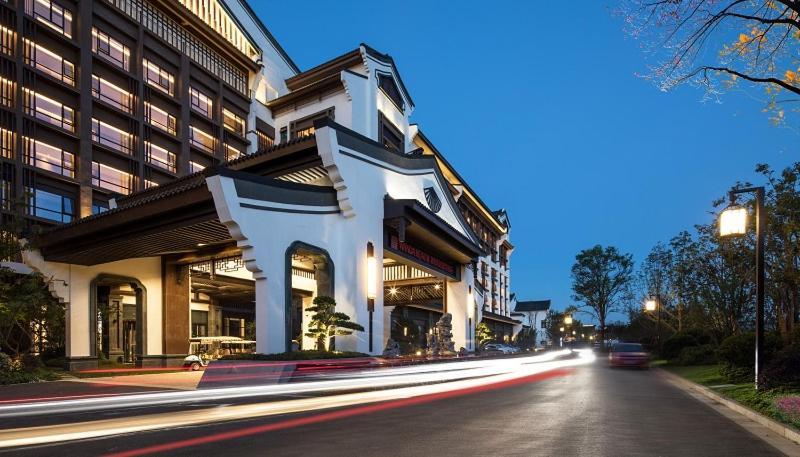 Wanda Realm Wuxi Hotel Exterior foto